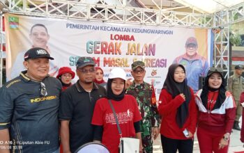 Semarak Agustusan di Kedungwaringin, 79 Tim Adu Kekompakan dalam Gerak Jalan dan Senam Kreasi