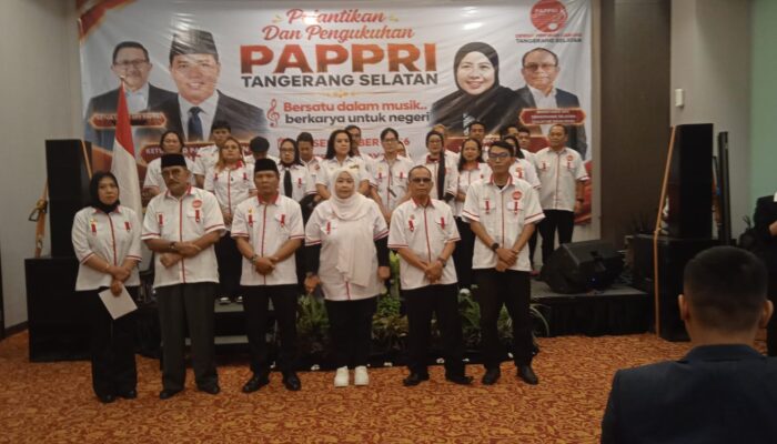Pelantikan PAPPRI TANGSEL Berjalan Khidmat